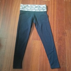 Pink Victoria's Secret Women's Yoga Pants